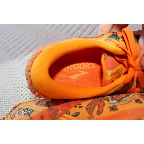 Brooks Ghost 14 Turkey Trot Happy Running Shoes Size 8 Medium B Limited Edition - Picture 8 of 8